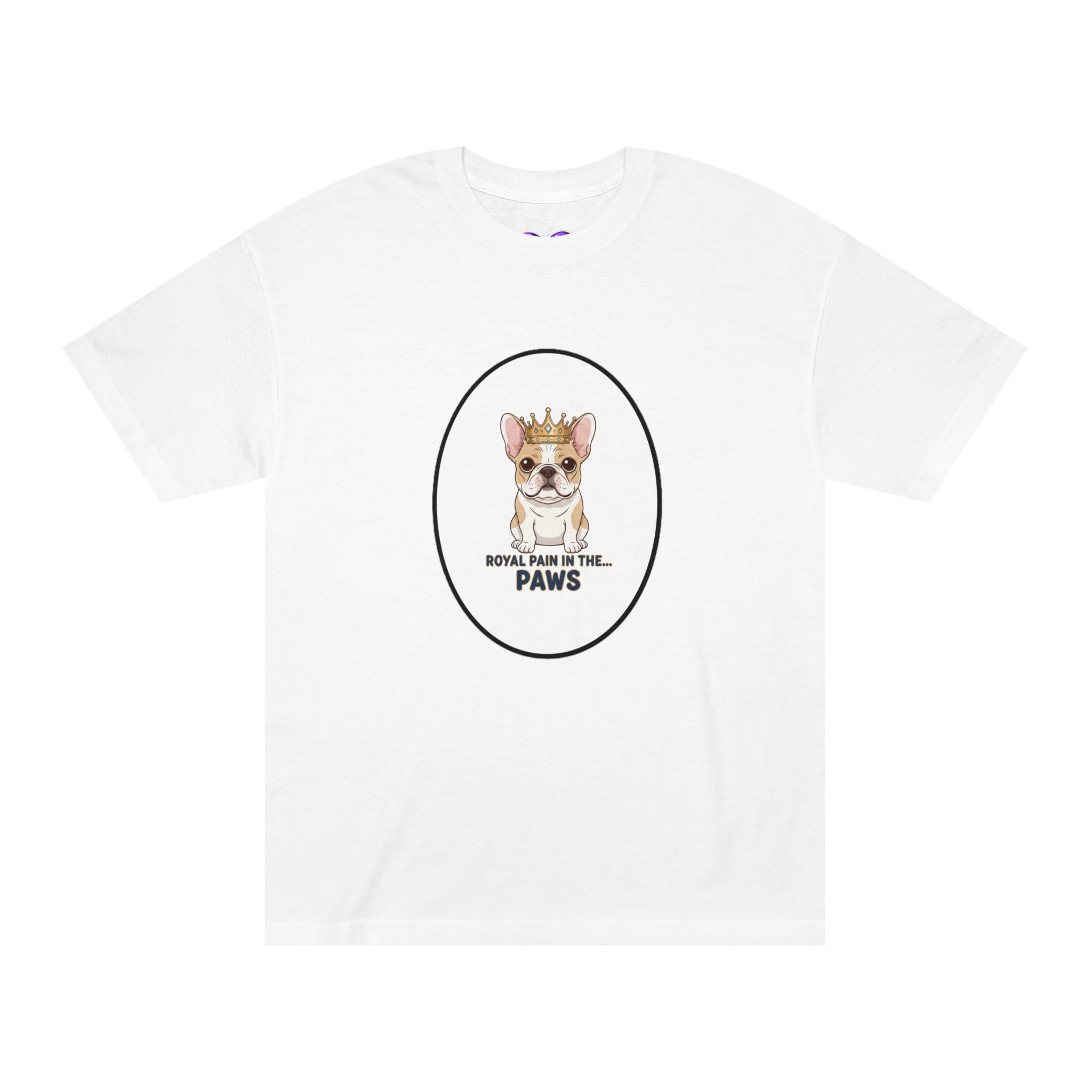 Corgi Crown T‑Shirt — "Royal Fur of the Paws" Cute Dog Graphic Tee