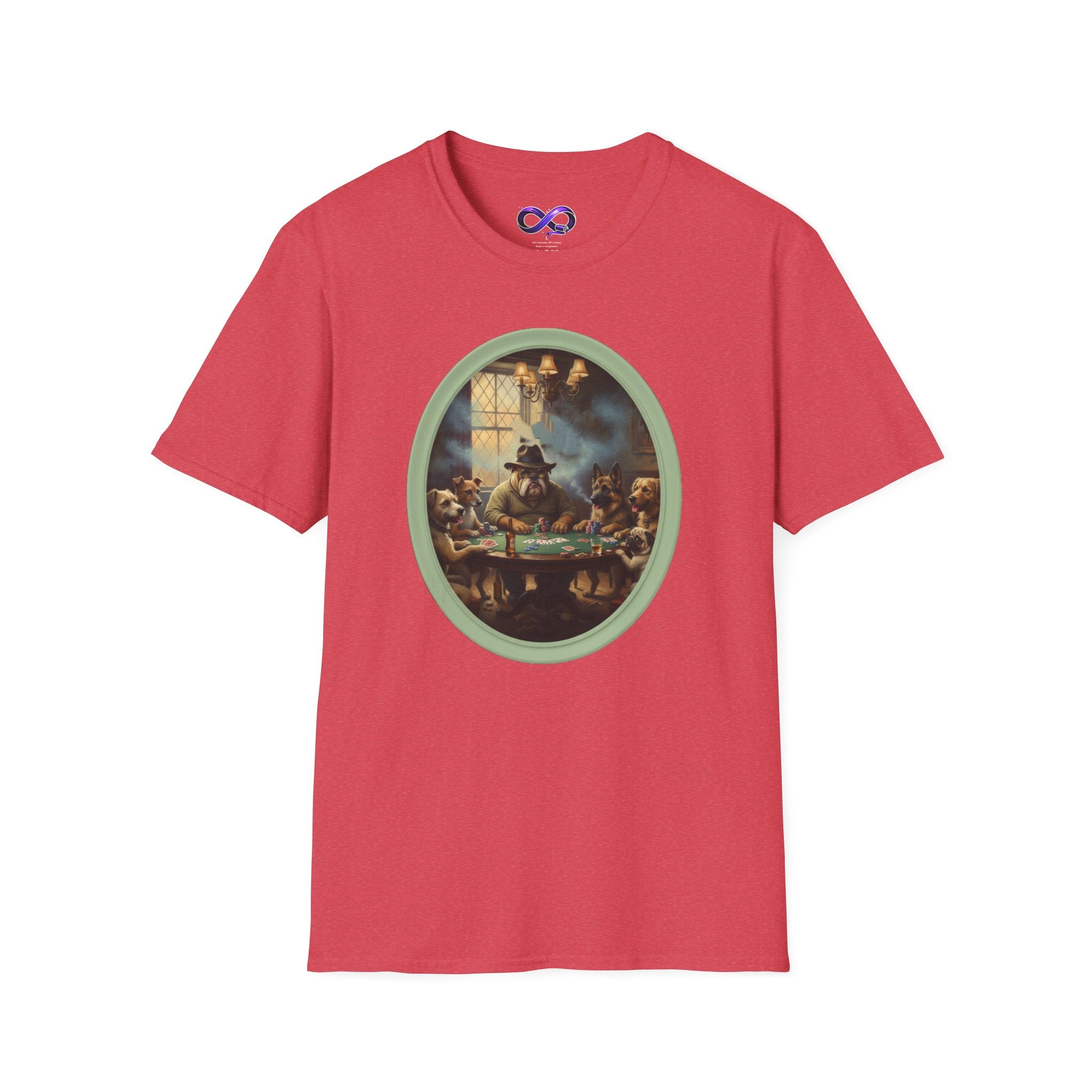 Witch Cottage Tarot Art T‑Shirt — Vintage Occult Gathering Graphic Tee