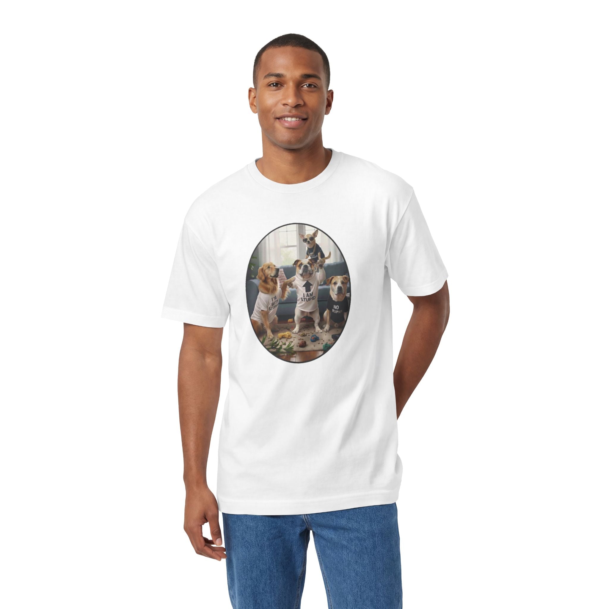 Dog Lovers Tee — Cute Puppy Pack Graphic T-Shirt