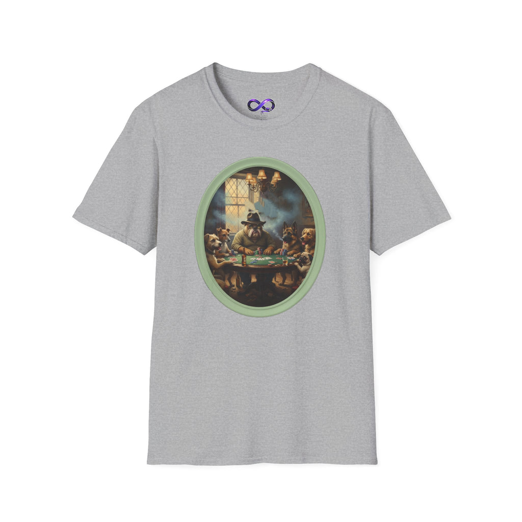 Witch Cottage Tarot Art T‑Shirt — Vintage Occult Gathering Graphic Tee