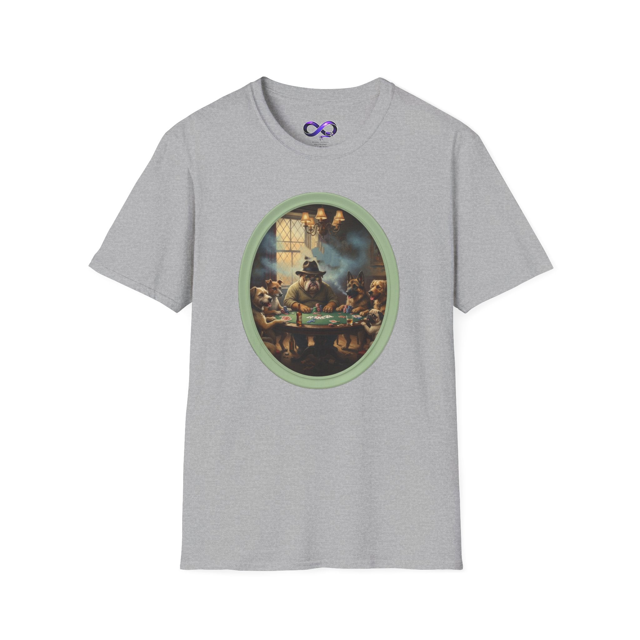 Witch Cottage Tarot Art T‑Shirt — Vintage Occult Gathering Graphic Tee