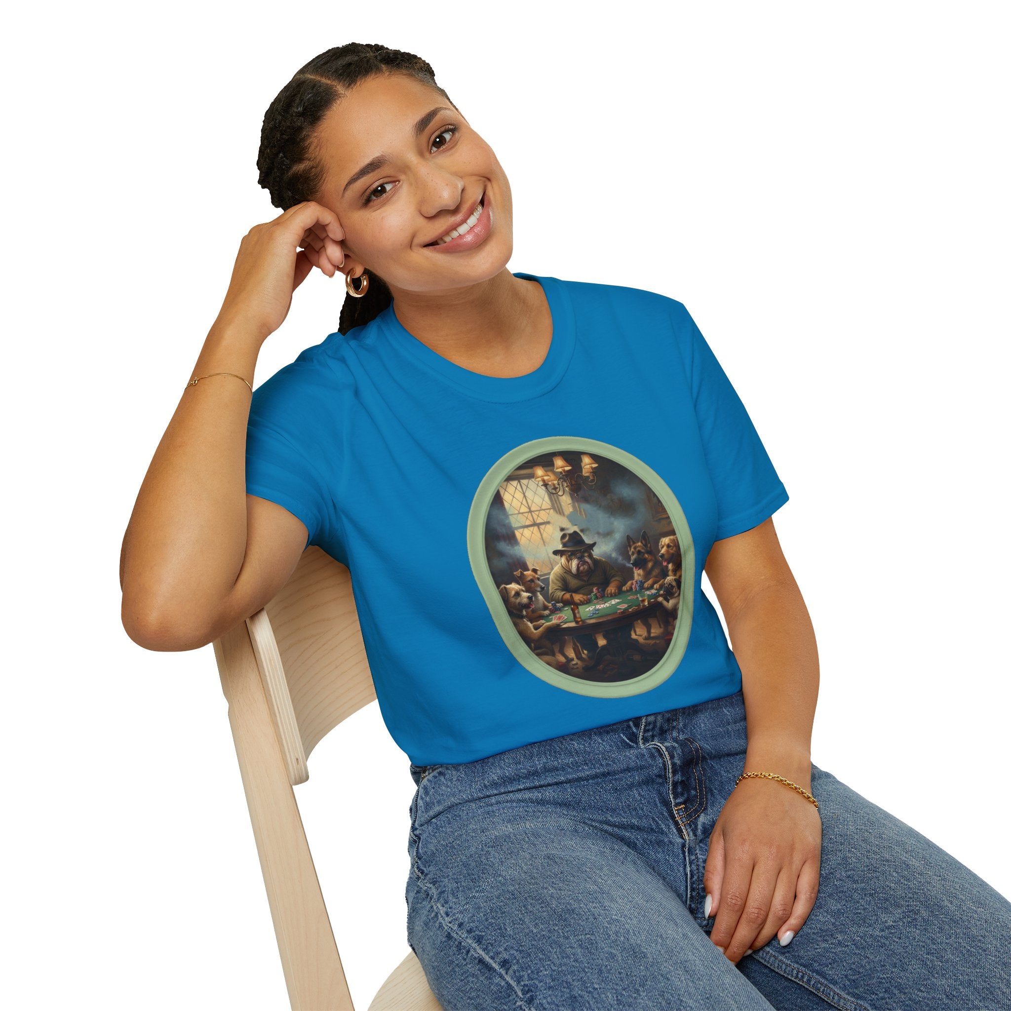 Witch Cottage Tarot Art T‑Shirt — Vintage Occult Gathering Graphic Tee