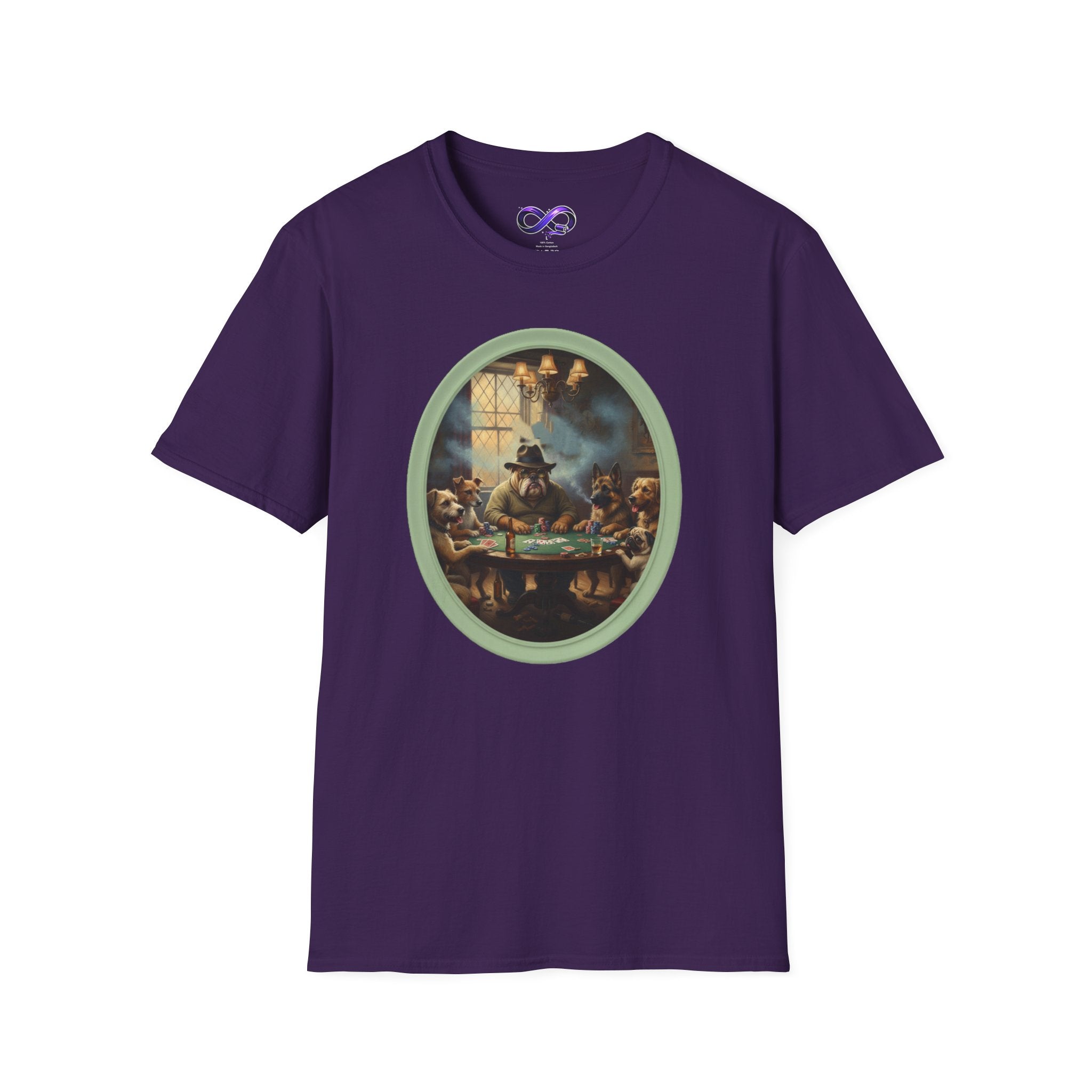 Witch Cottage Tarot Art T‑Shirt — Vintage Occult Gathering Graphic Tee
