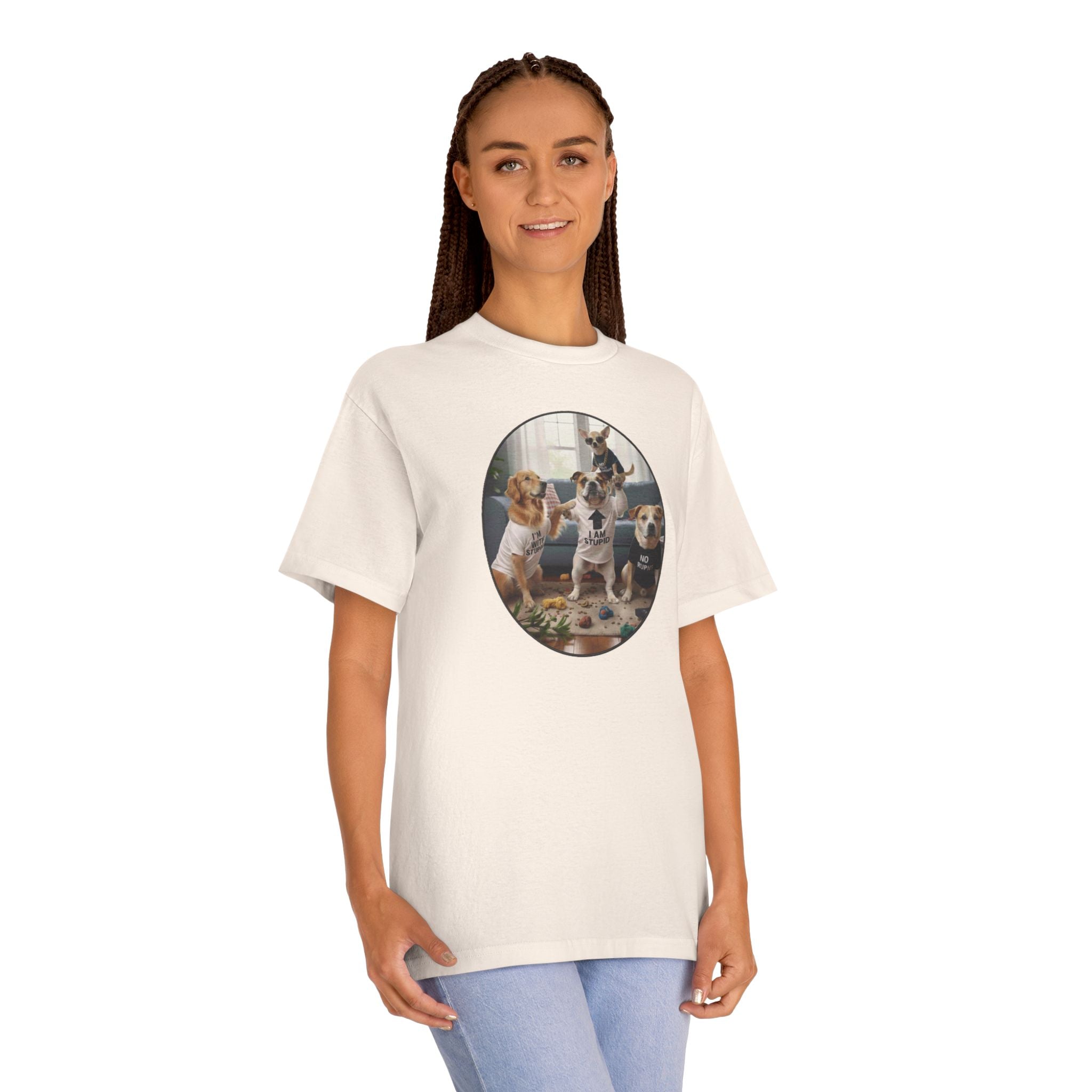 Dog Lovers Tee — Cute Puppy Pack Graphic T-Shirt