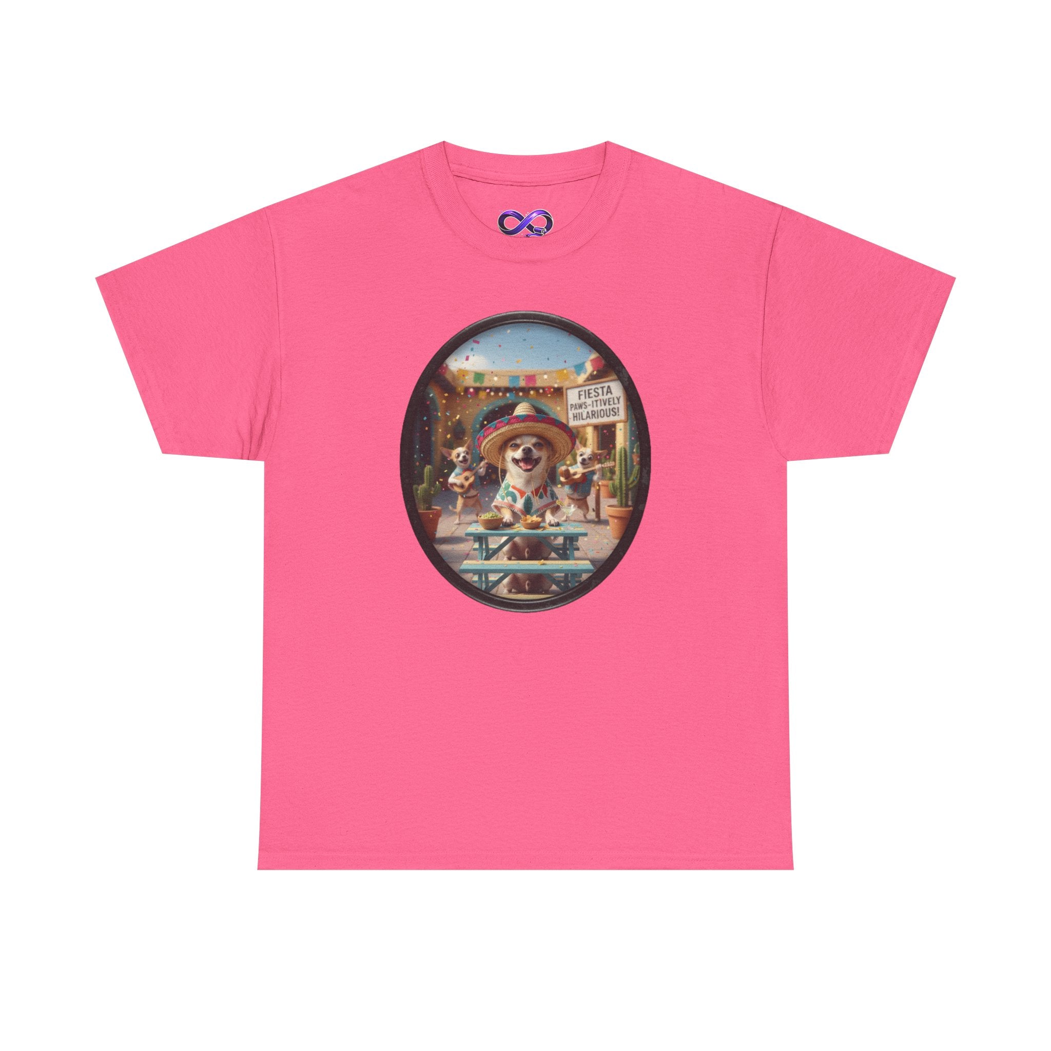 T‑Shirt — Retro Surf Dog Graphic Tee (Beach Vibes, Summer Casual)
