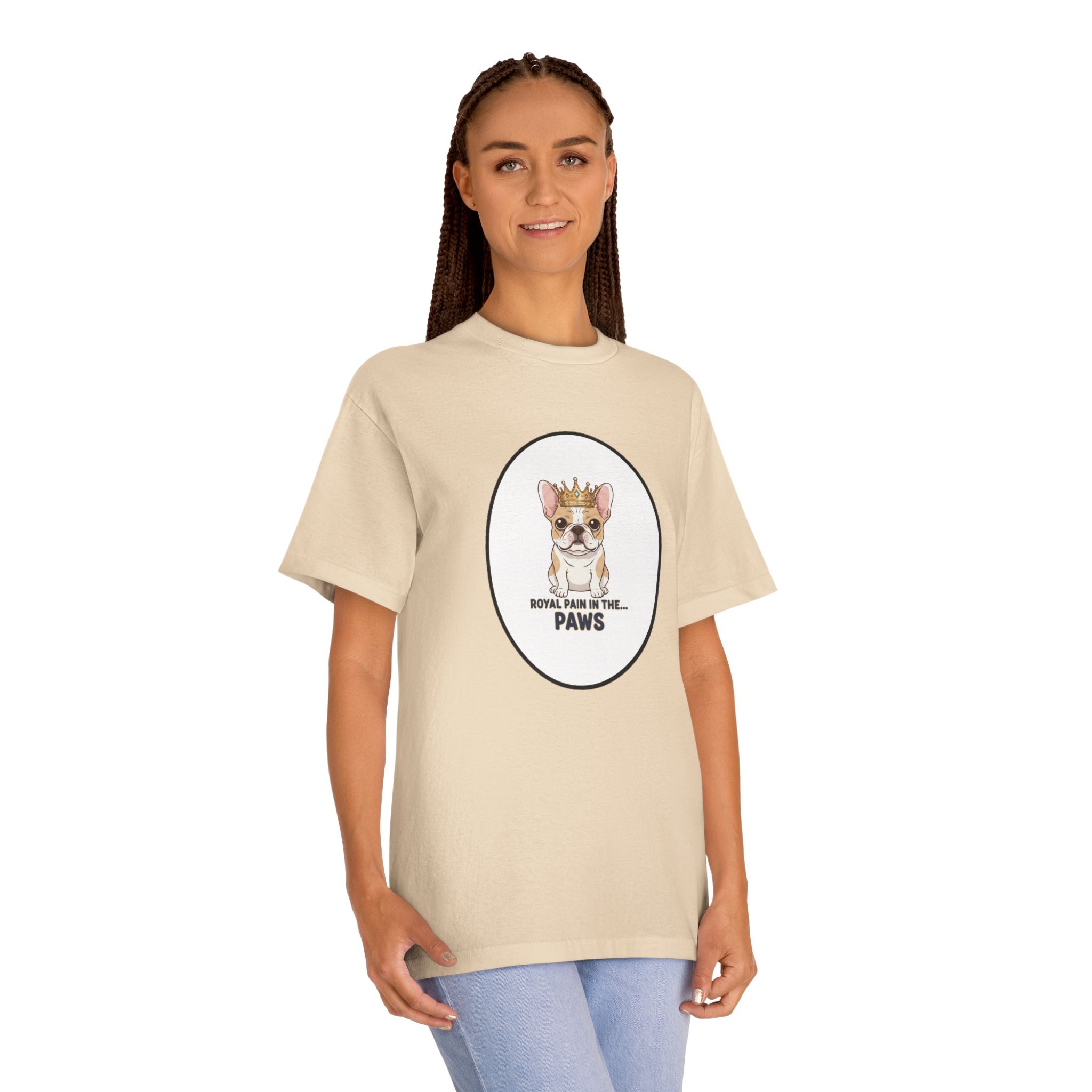Corgi Crown T‑Shirt — "Royal Fur of the Paws" Cute Dog Graphic Tee