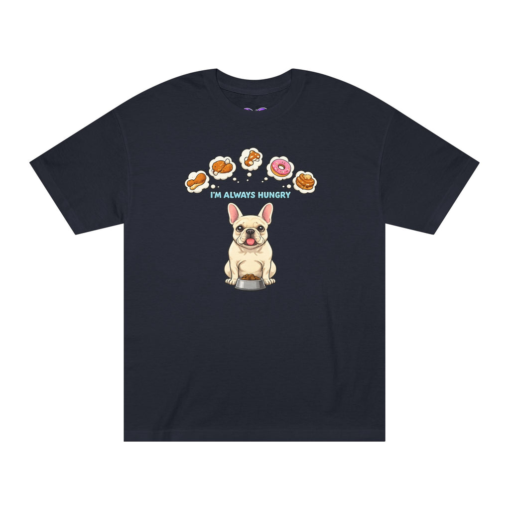 French Bulldog Donut Lover Tee — "For Breakfast Humans" Cute Dog Graphic T-Shirt
