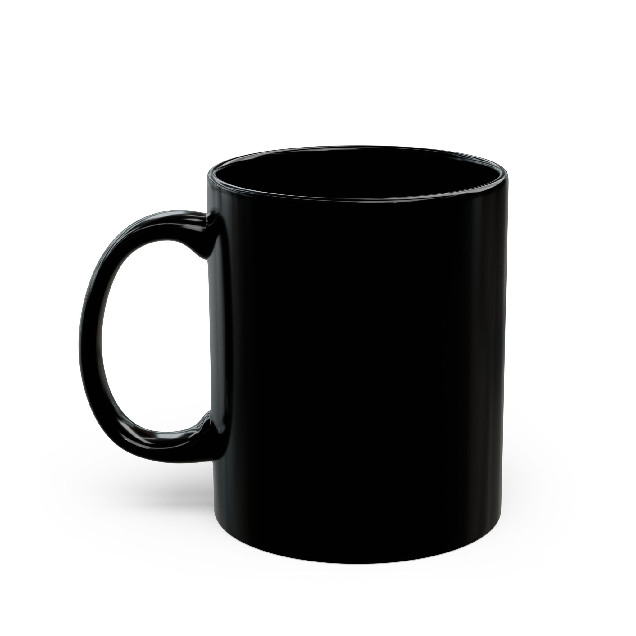 Black Ceramic Mug — "I'm Not Gambling, I'm Investing" Poker Dogs Coffee Cup (11oz/15oz)