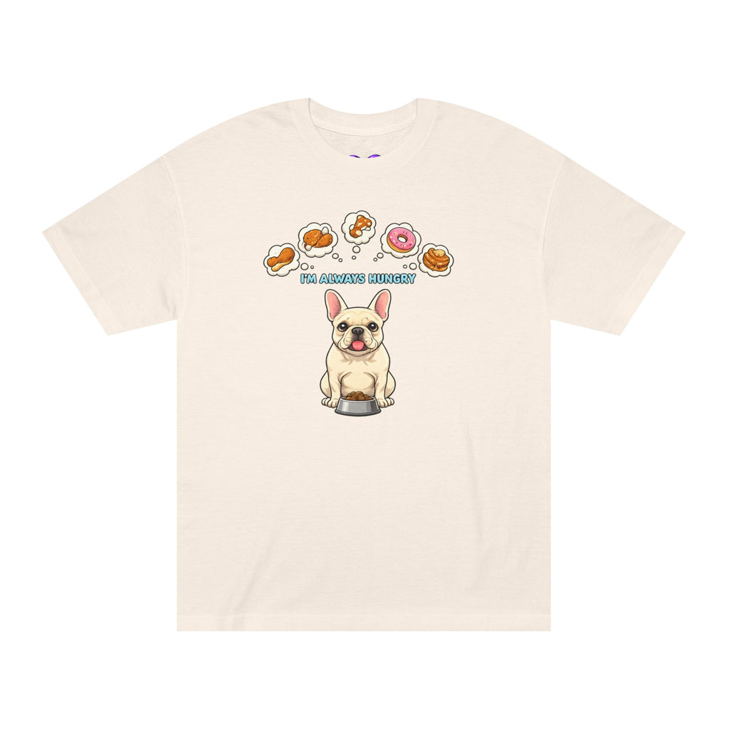 French Bulldog Donut Lover Tee — "For Breakfast Humans" Cute Dog Graphic T-Shirt