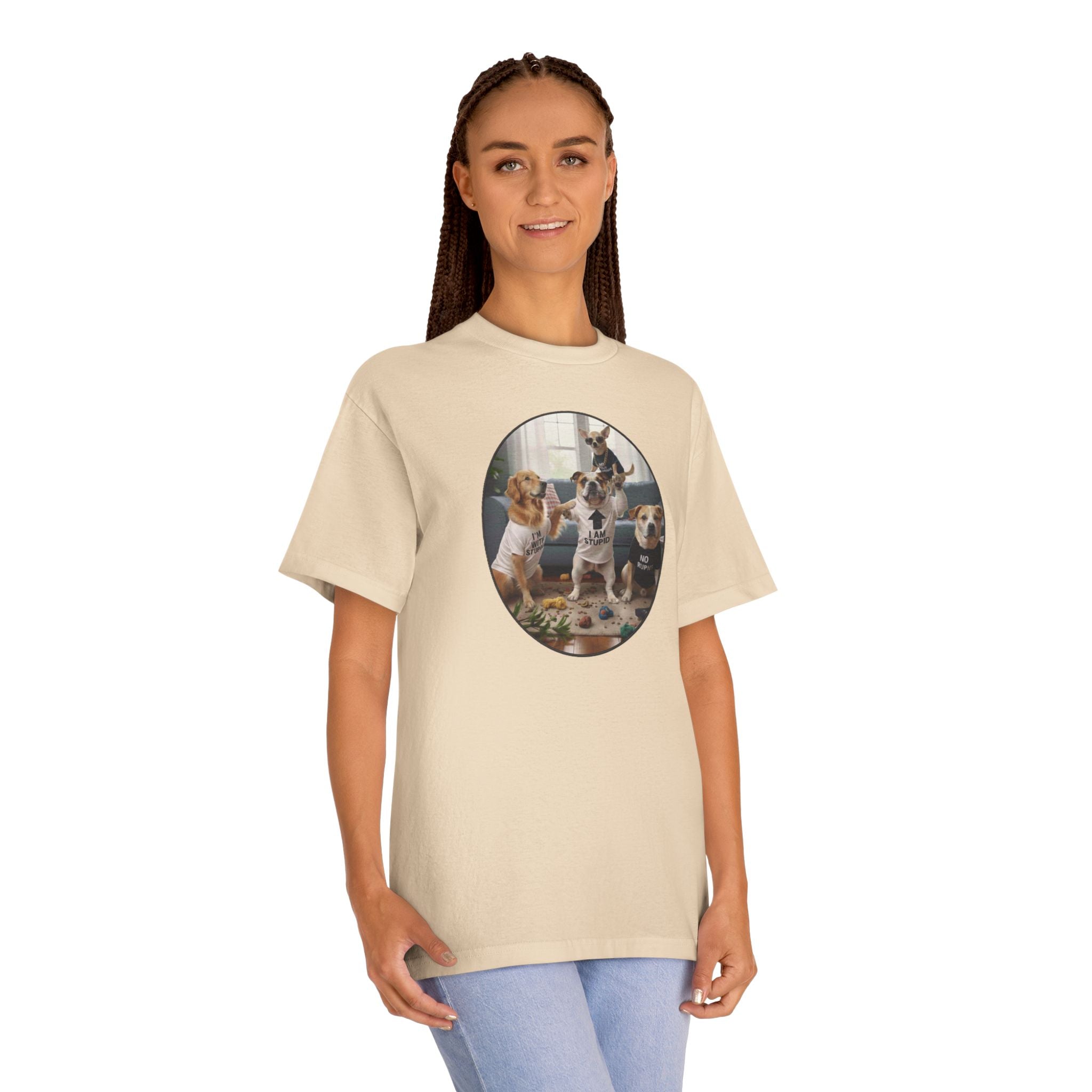 Dog Lovers Tee — Cute Puppy Pack Graphic T-Shirt