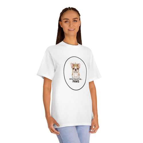 Corgi Crown T‑Shirt — "Royal Fur of the Paws" Cute Dog Graphic Tee
