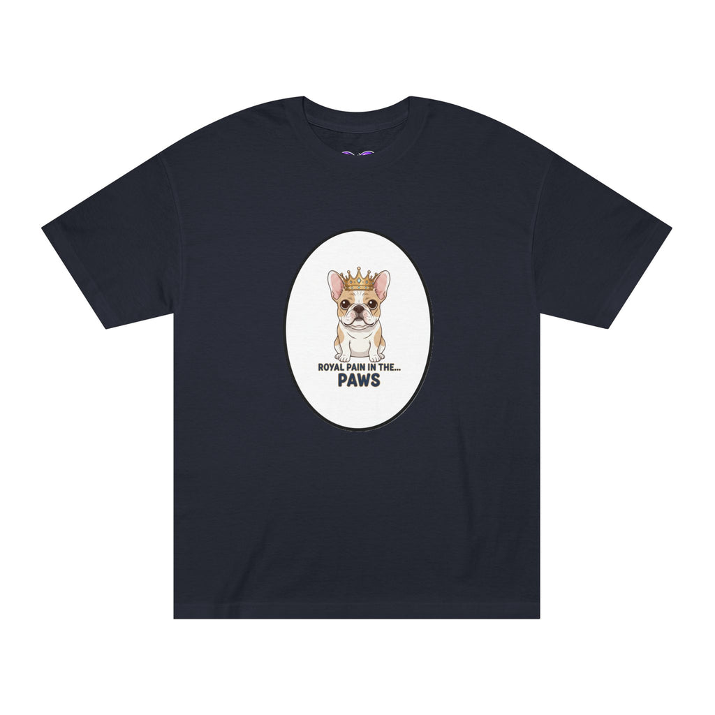 Corgi Crown T‑Shirt — "Royal Fur of the Paws" Cute Dog Graphic Tee