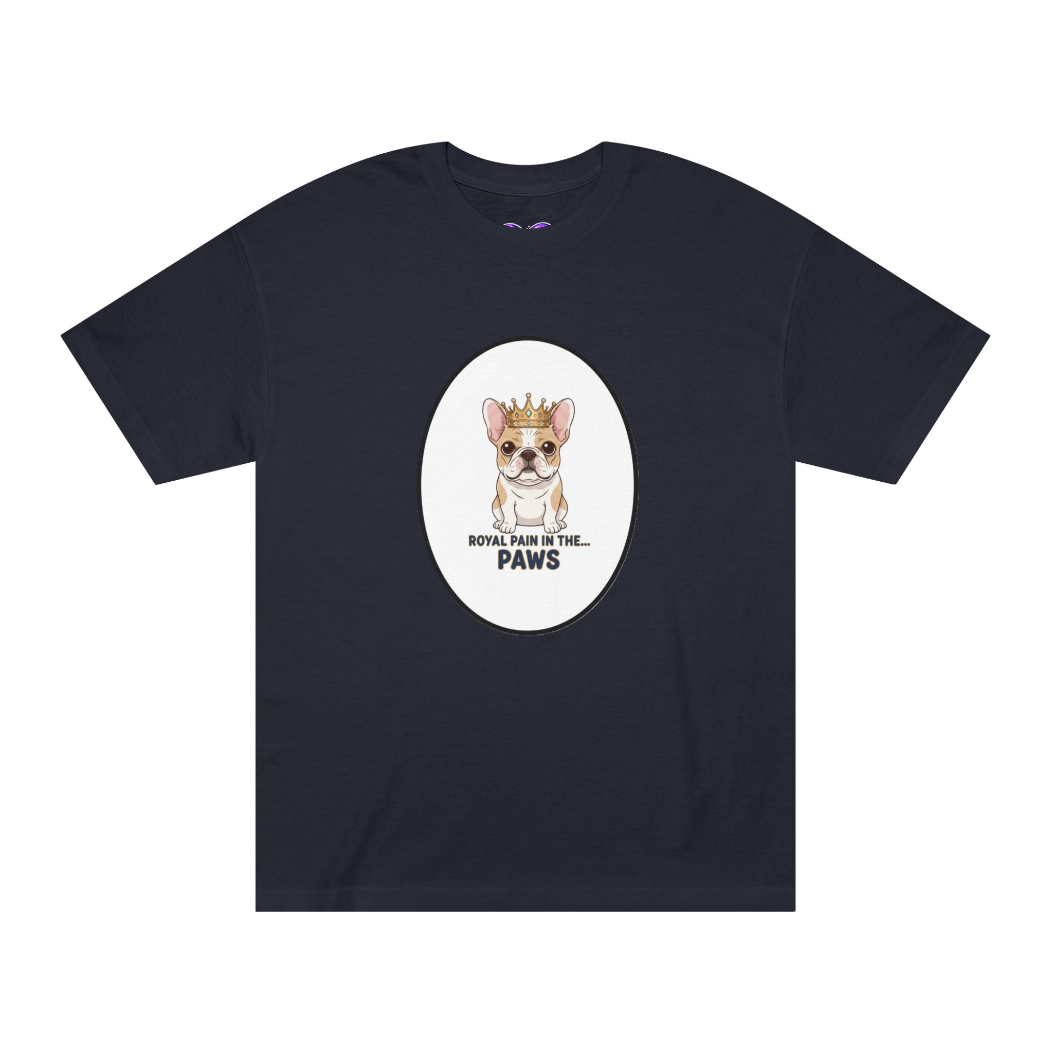 Corgi Crown T‑Shirt — "Royal Fur of the Paws" Cute Dog Graphic Tee