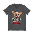 Unisex Jersey Short Sleeve V-Neck Tee