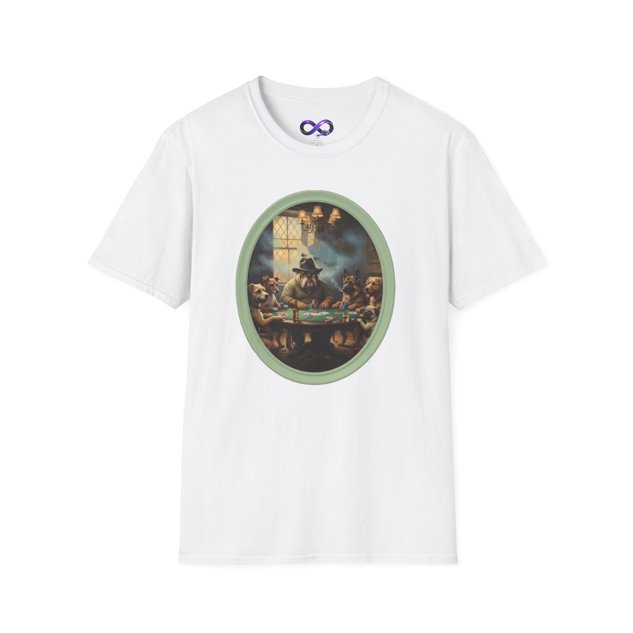 Witch Cottage Tarot Art T‑Shirt — Vintage Occult Gathering Graphic Tee