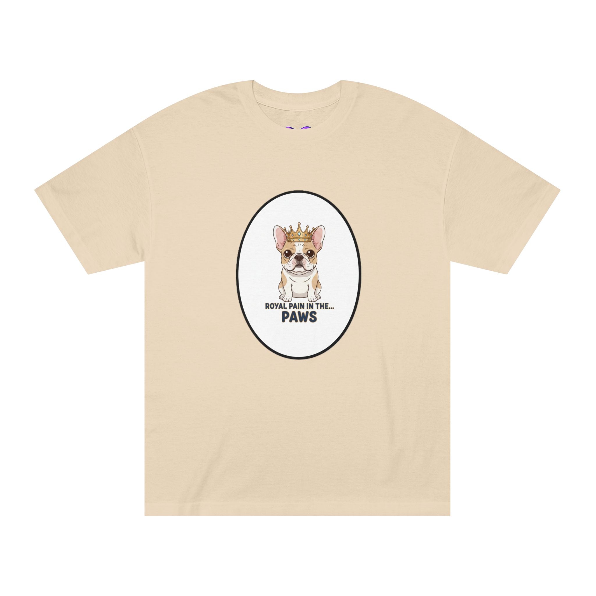 Corgi Crown T‑Shirt — "Royal Fur of the Paws" Cute Dog Graphic Tee