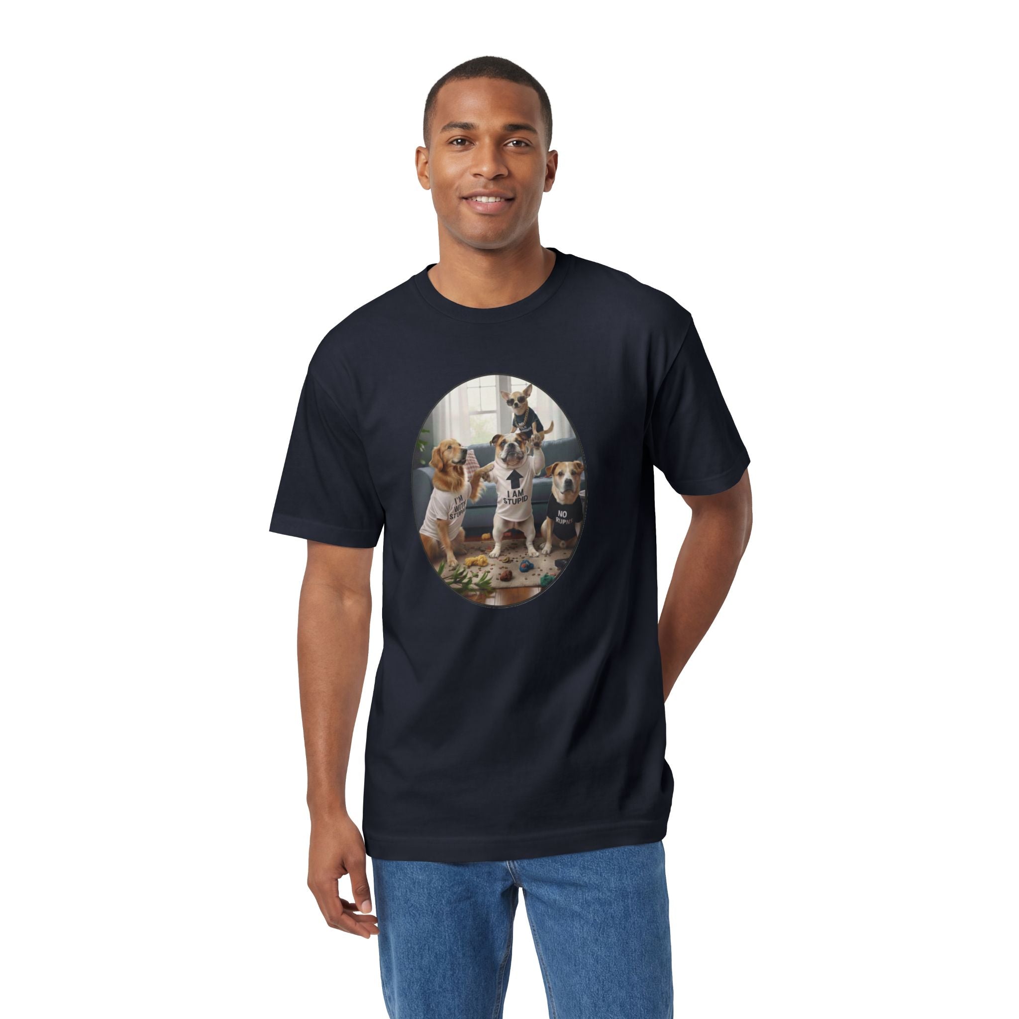 Dog Lovers Tee — Cute Puppy Pack Graphic T-Shirt