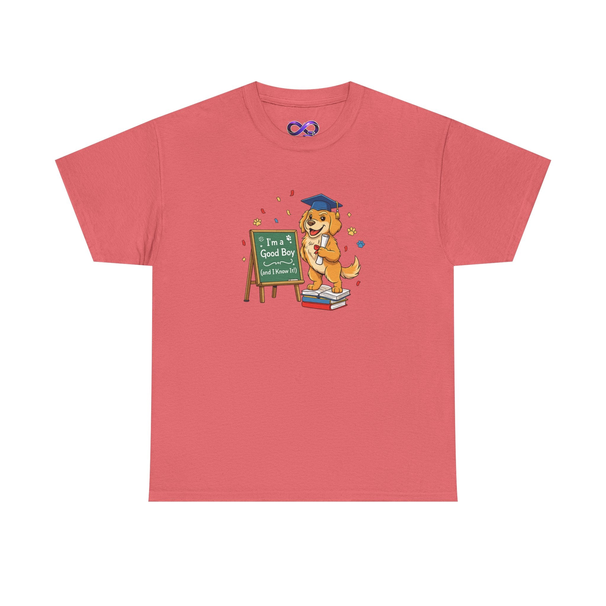 Graduation Golden Retriever T-Shirt — "I’m a Good Boy And I Graduated" Cute Grad Dog Tee