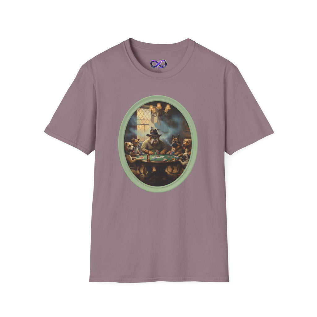 Witch Cottage Tarot Art T‑Shirt — Vintage Occult Gathering Graphic Tee