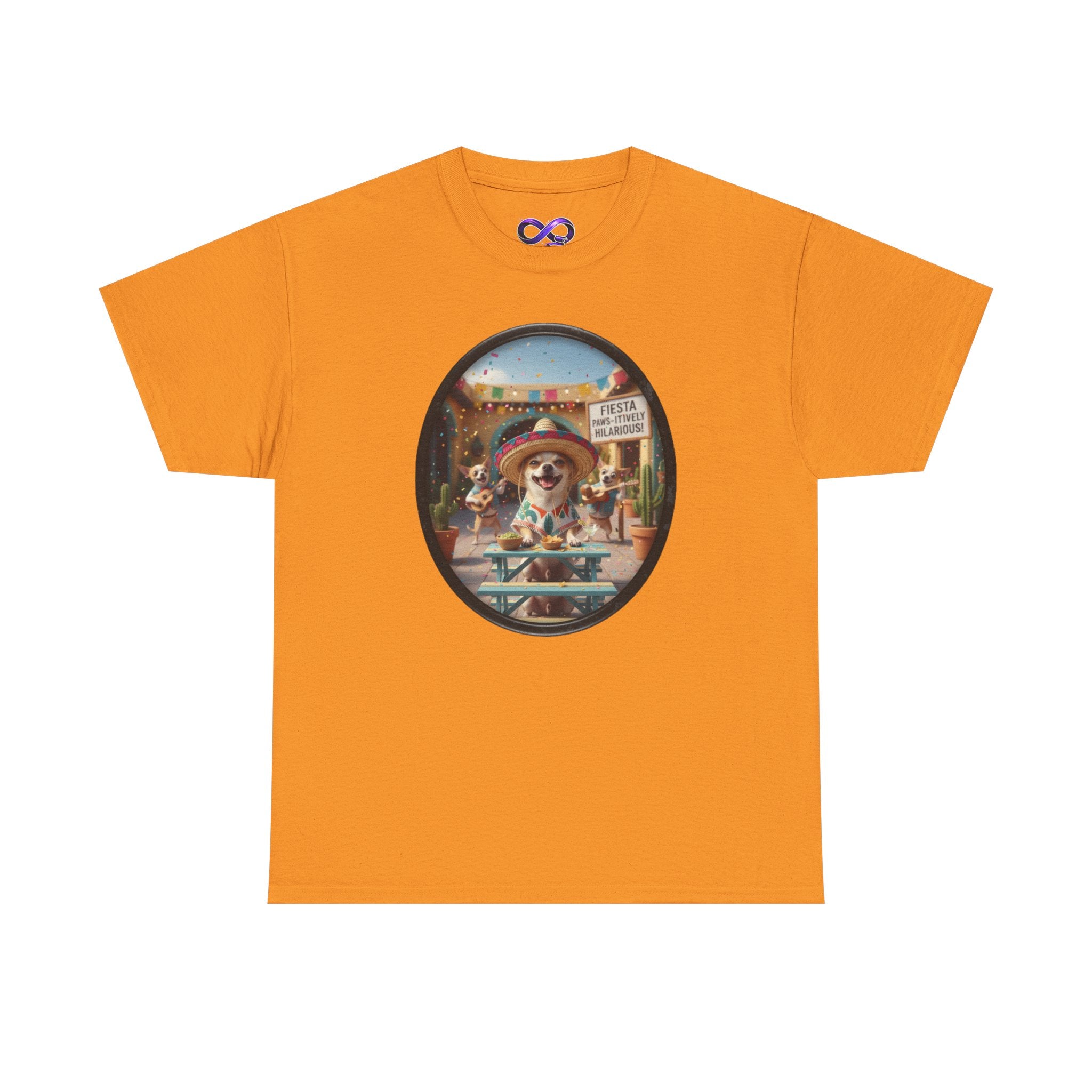 T‑Shirt — Retro Surf Dog Graphic Tee (Beach Vibes, Summer Casual)