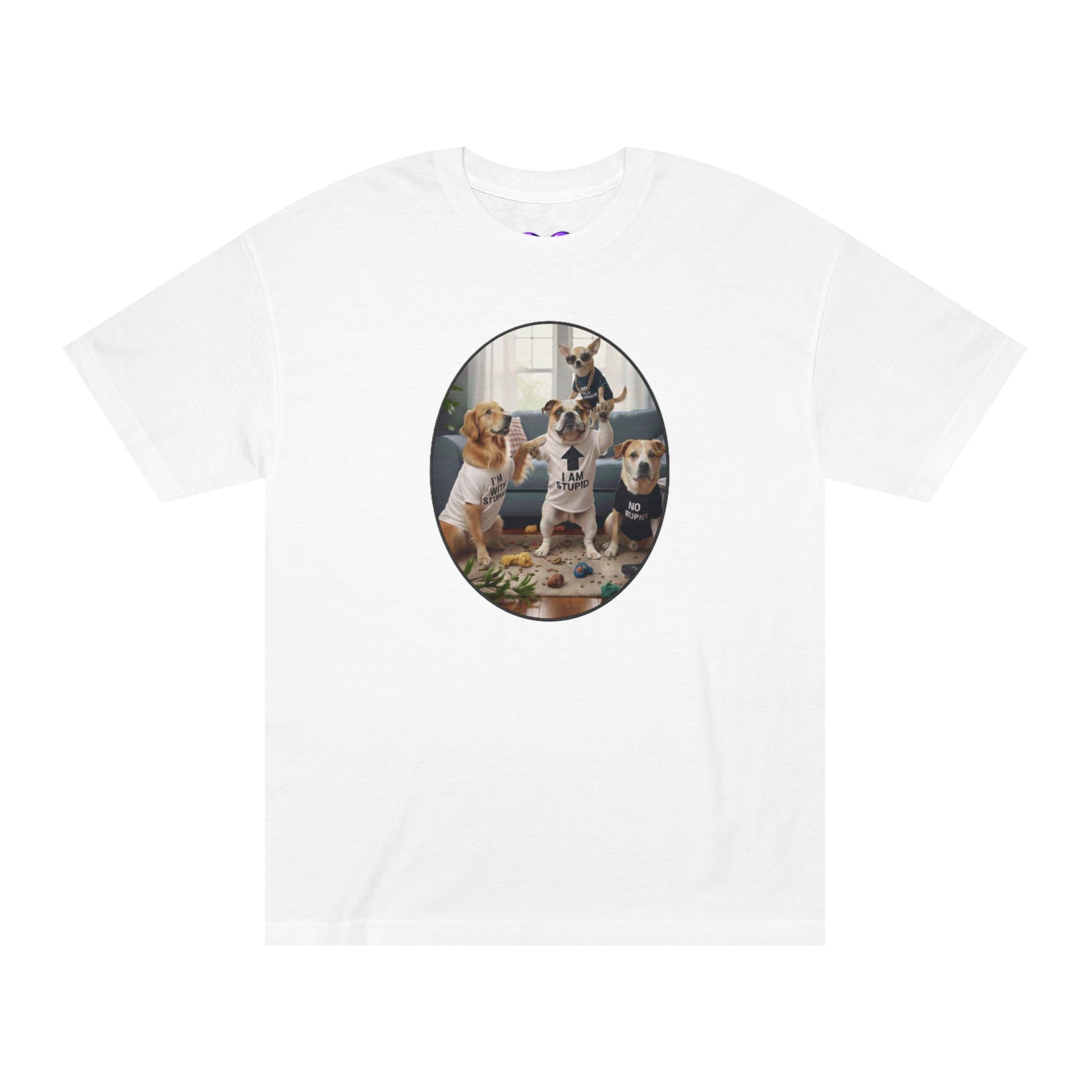 Dog Lovers Tee — Cute Puppy Pack Graphic T-Shirt